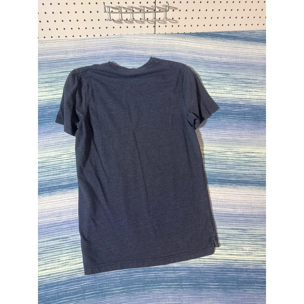 Levis Mens Small Navy Blue‎ Heather Pocket T-Shirt Short Sleeve Crew Neck Tee